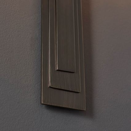 Endon 95271 - Iluminação de parede CARLTON 1xE27/10W/230V bronze