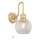 Endon 95507 - Iluminação de parede para casa de banho KENDALL 1xE27/10W/230V IP44 latão