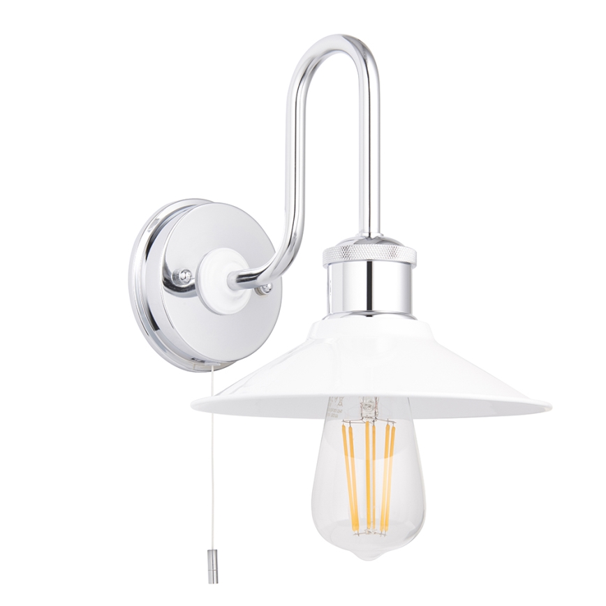 Endon 95508 - Aplique de parede para casa de banho MARIS 1xE27/6W/230V IP44 cromado brilhante