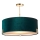 Endon 95839 - Candeeiro suspenso HAYFIELD 3xE27/40W/230V latão/verde