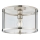 Endon 96150 - Candeeiro de tecto HOPTON 1xE27/10W/230V cromo brilhante