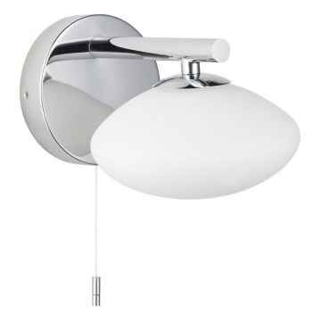 Endon 97181 - Aplique de parede para casa de banho MOBIAS 1xG9/3W/230V IP44 cromado brilhante