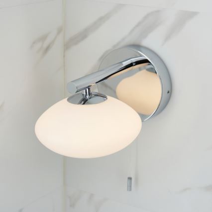 Endon 97181 - Aplique de parede para casa de banho MOBIAS 1xG9/3W/230V IP44 cromado brilhante
