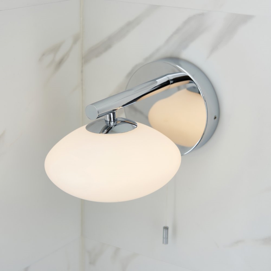 Endon 97181 - Aplique de parede para casa de banho MOBIAS 1xG9/3W/230V IP44 cromado brilhante