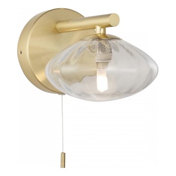 Endon 97182 - Iluminação de parede para casa de banho MOBIAS 1xG9/3W/230V IP44 latão