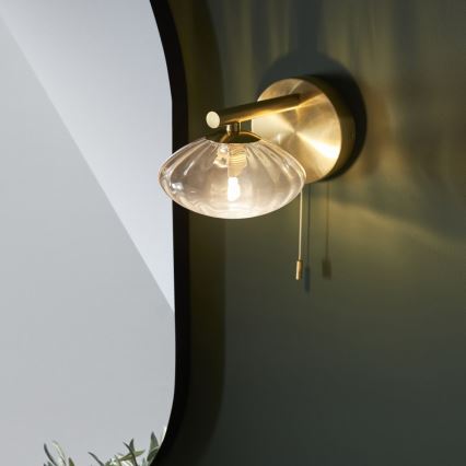 Endon 97182 - Iluminação de parede para casa de banho MOBIAS 1xG9/3W/230V IP44 latão
