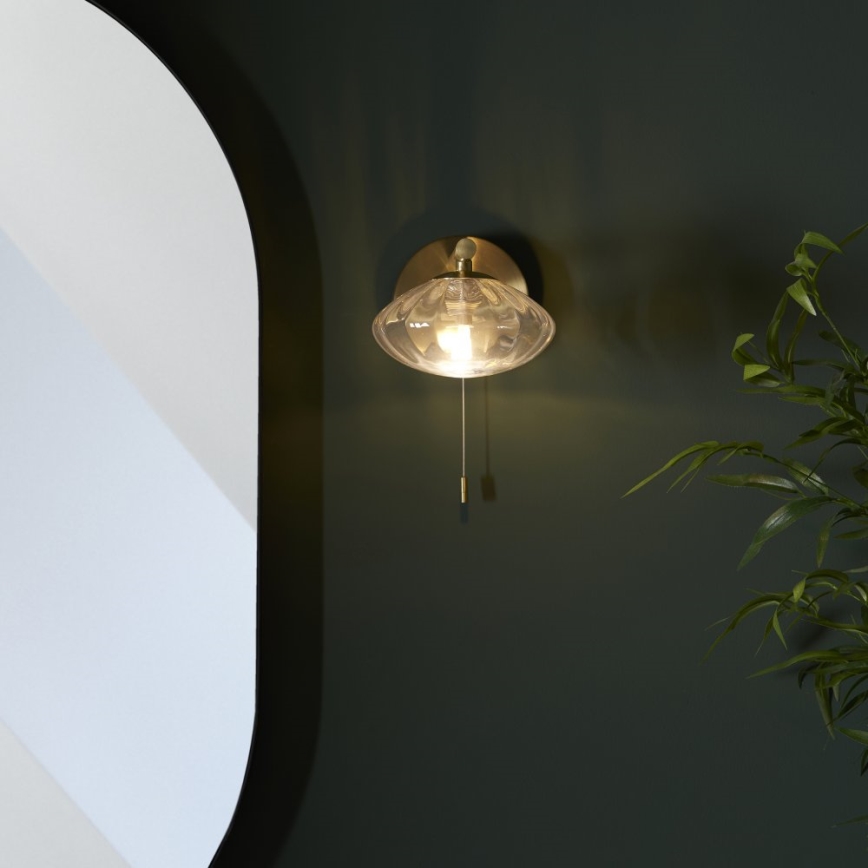 Endon 97182 - Iluminação de parede para casa de banho MOBIAS 1xG9/3W/230V IP44 latão