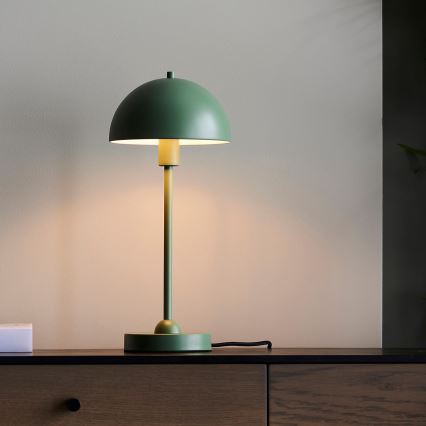 Endon 98495 - Candeeiro de mesa SAROMA 1xE14/7W/230V verde
