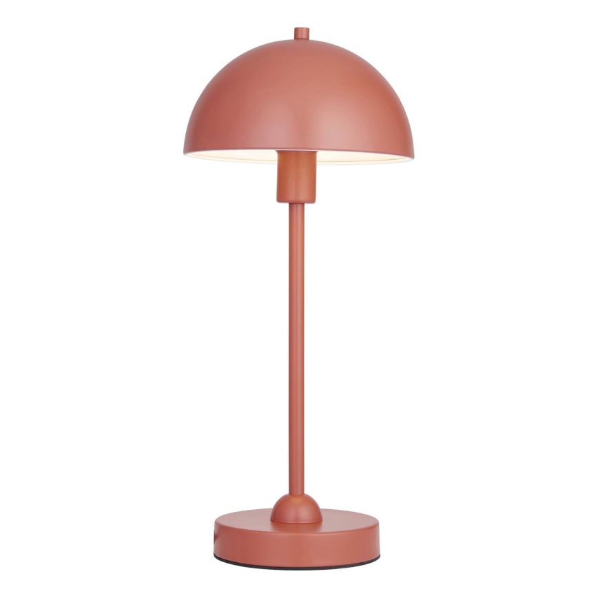Endon 98496 - Candeeiro de mesa SAROMA 1xE14/7W/230V, cor tijolo