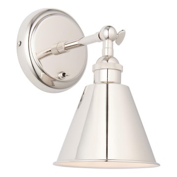 Endon 98716 - Aplique de parede orientável HALLE 1xE14/40W/230V cromado brilhante