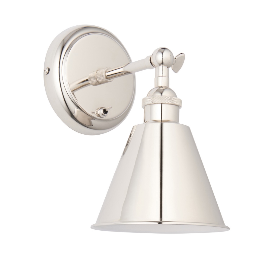 Endon 98716 - Aplique de parede orientável HALLE 1xE14/40W/230V cromado brilhante