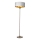Endon 98935 - Candeeiro de chão HIGHCLERE 3xE14/40W/230V branco/latão diâmetro 47 cm