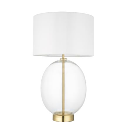 Endon 99292 - Candeeiro de mesa com dimmer KELDA 1xE27/10W/230V creme/dourado