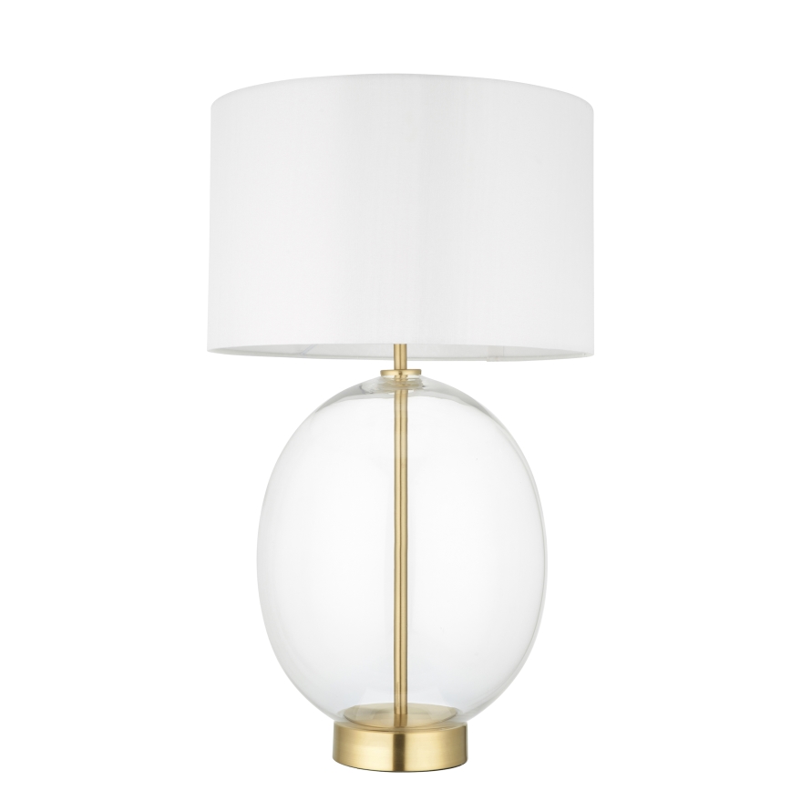 Endon 99292 - Candeeiro de mesa com dimmer KELDA 1xE27/10W/230V creme/dourado