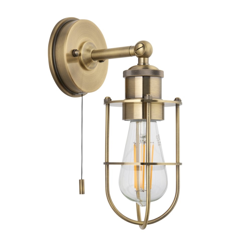 Endon 99952 - Iluminação de parede para casa de banho CREW 1xE27/6W/230V IP44 latão