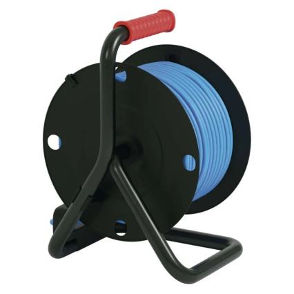 Enrolador com 4 tomadas 25m silicone IP44