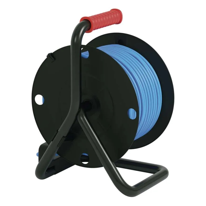 Enrolador com 4 tomadas 25m silicone IP44