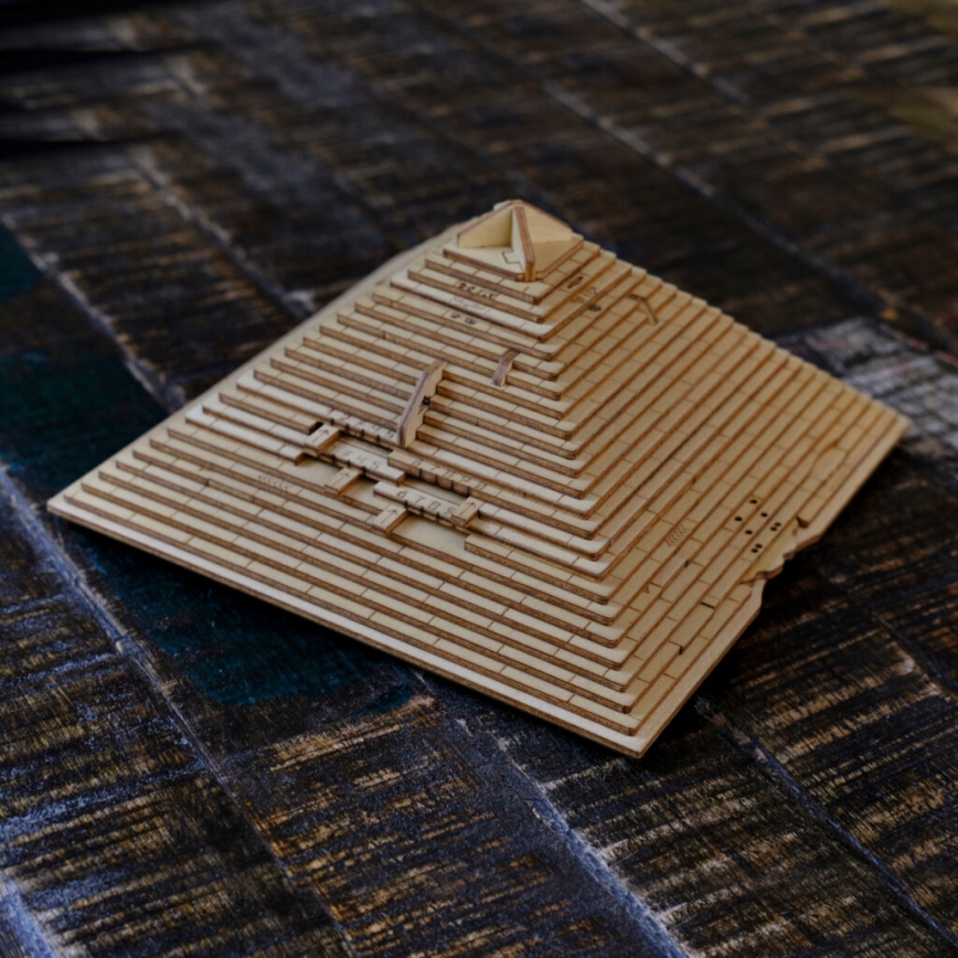 EscapeWelt - 3D puzzle mecânico de madeira Pirâmide