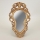 Espelho de parede 32,3x19,5 cm dourado
