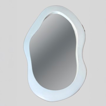 Espelho de parede 95x55 cm branco