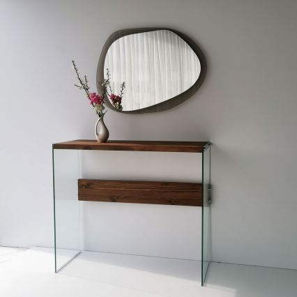 Espelho de parede AQUA 55x75 cm bronze