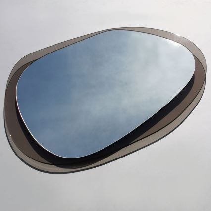 Espelho de parede AQUA 55x75 cm bronze