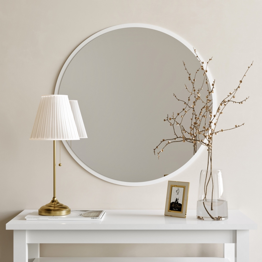 Espelho de parede AYNA 60 cm branco