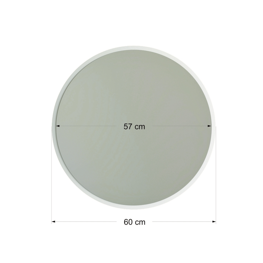 Espelho de parede AYNA 60 cm branco