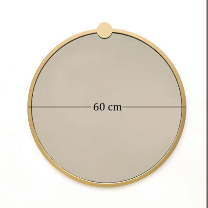 Espelho de parede AYNA 60 cm dourado