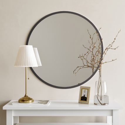 Espelho de parede AYNA 60 cm preto
