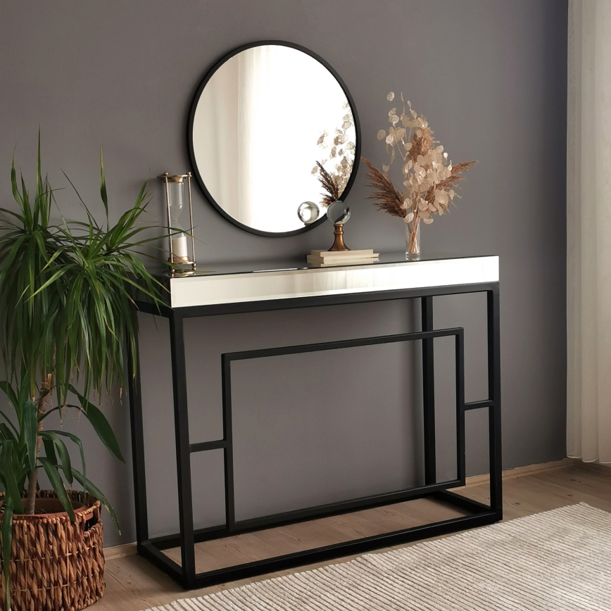 Espelho de parede AYNA 60 cm preto