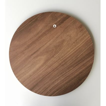 Espelho de parede AYNA d. 60 cm castanho