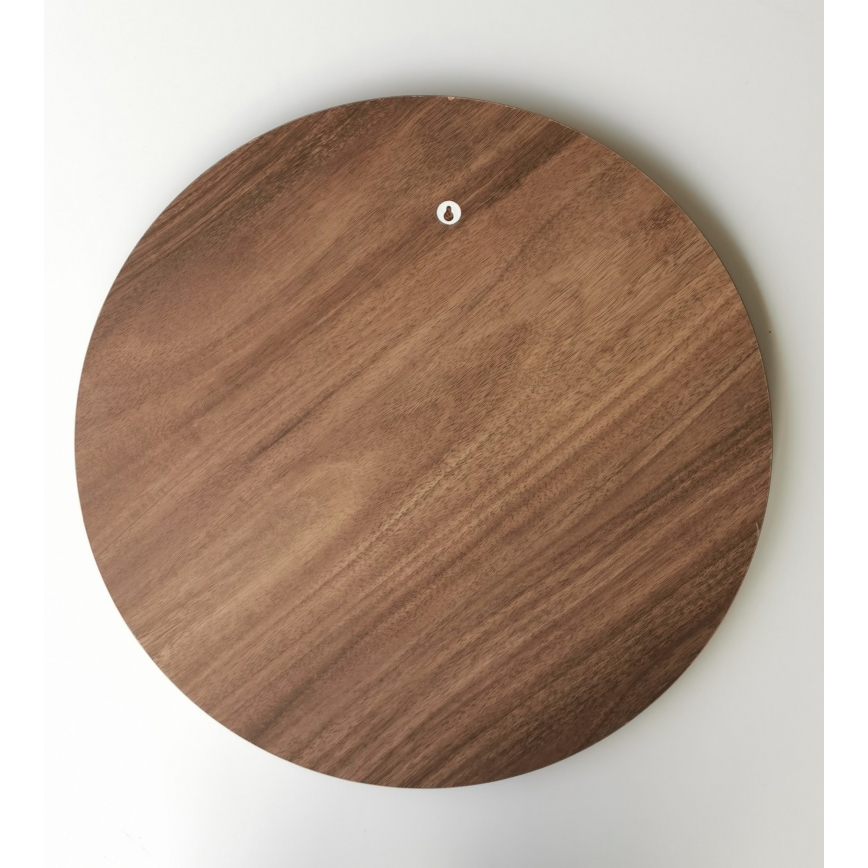 Espelho de parede AYNA d. 60 cm castanho