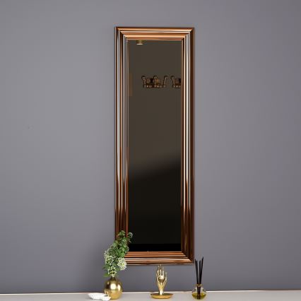 Espelho de parede BOSS 90x30 cm bronze