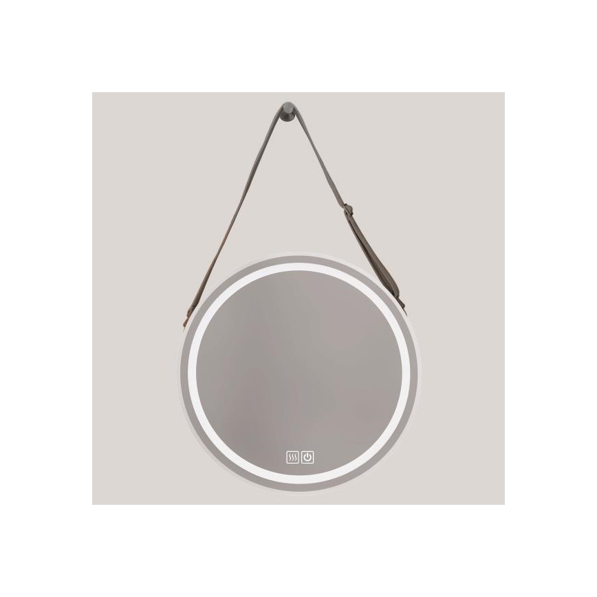 Espelho para casa de banho LED aquecido com retroiluminação regulável LED/20W/230V 4000K IP44