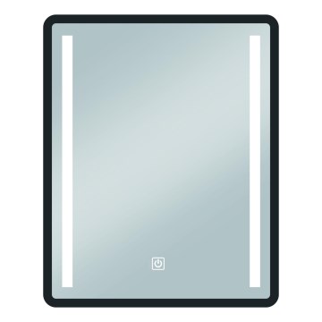 Espelho retroiluminado aquecido para casa de banho com regulação LED/20W/230V 4000K IP44 transparente