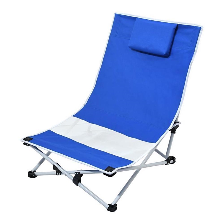 Espreguiçadeira de jardim azul