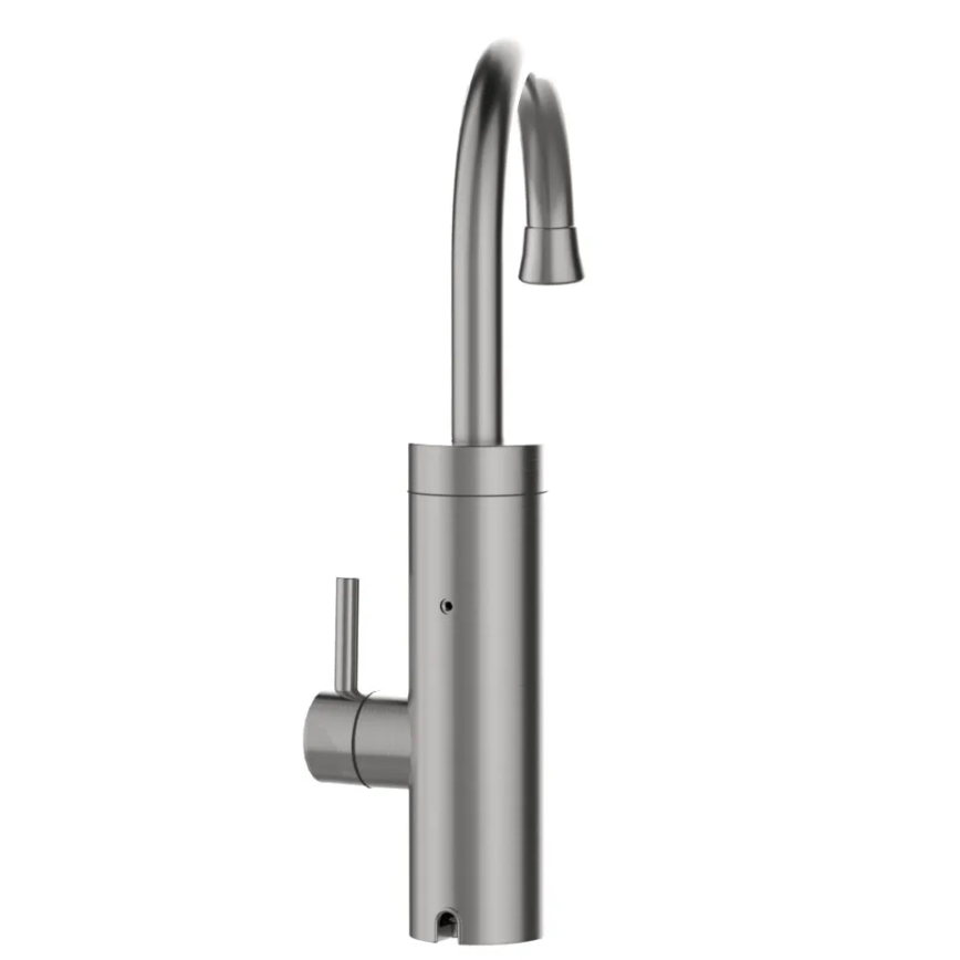 Esquentador de água instantâneo com ecrã LED 3000W/230V IPX4 aço inoxidável
