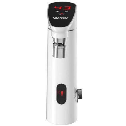 Esquentador instantâneo tátil com sensor e ecrã LED 3000W/230V IPX4 branco