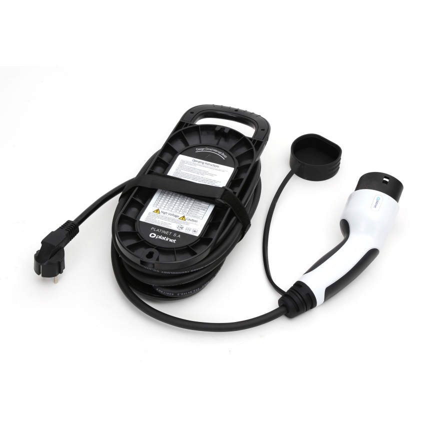 Estação de carregamento de viagem para carros elétrico do tipo 2 EV/PHEV SCHUKO 16A 3,7kW 5m