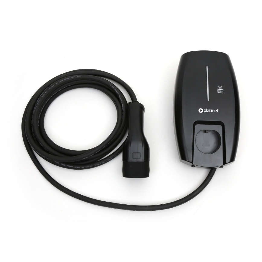 Estação de carregamento para carros elétricos EV/PEV AC Type 2 11kW/400V/16A 7m Wi-Fi IP65