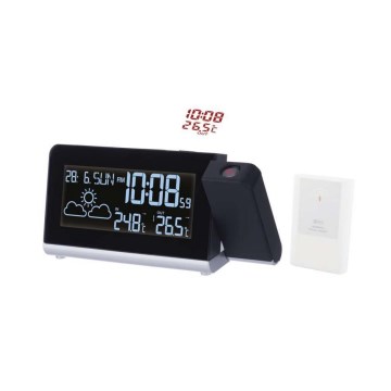 Estação meteorológica com visor LCD 2× 1,5 V AA