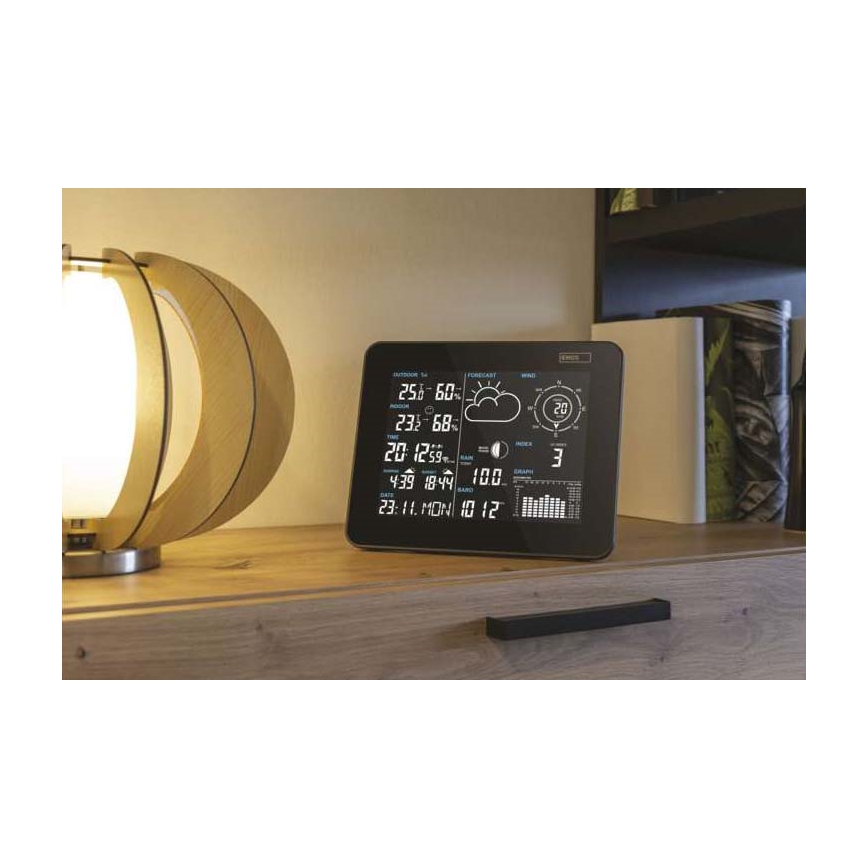 Estação meteorológica sem fios 3× 1,5 V AAA Wi-Fi Tuya