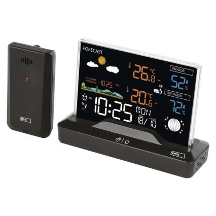 Estação meteorológica sem fios 5V/2xAAA + 2xAAA