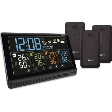 Estação meteorológica sem fios 5V/3xAAA + 2xAAA