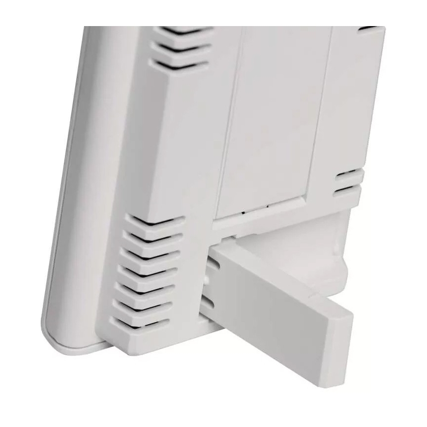 Estação meteorológica sem fios com alarme 2xAAA + 2xAA branco