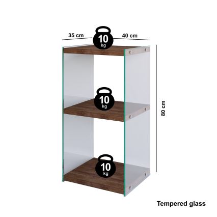 Estante 80x40 cm pinho