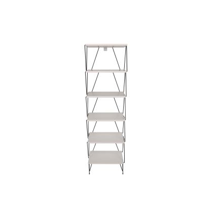 Estante BALABAN 165x48 cm branco/preto