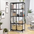 Estante CARLO 170x78 cm preto