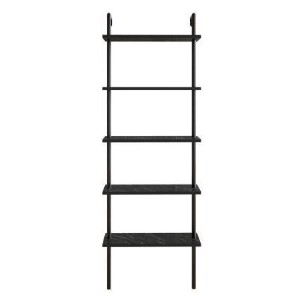 Estante de parede PAULA 174x60 cm preto
